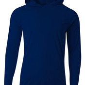 Cooling Performance Long Sleeve Hooded Tee