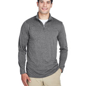 Men's Cool & Dry Heathered Performance Quarter-Zip Pullover