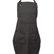 5-Pocket Recycled Cotton Denim Apron
